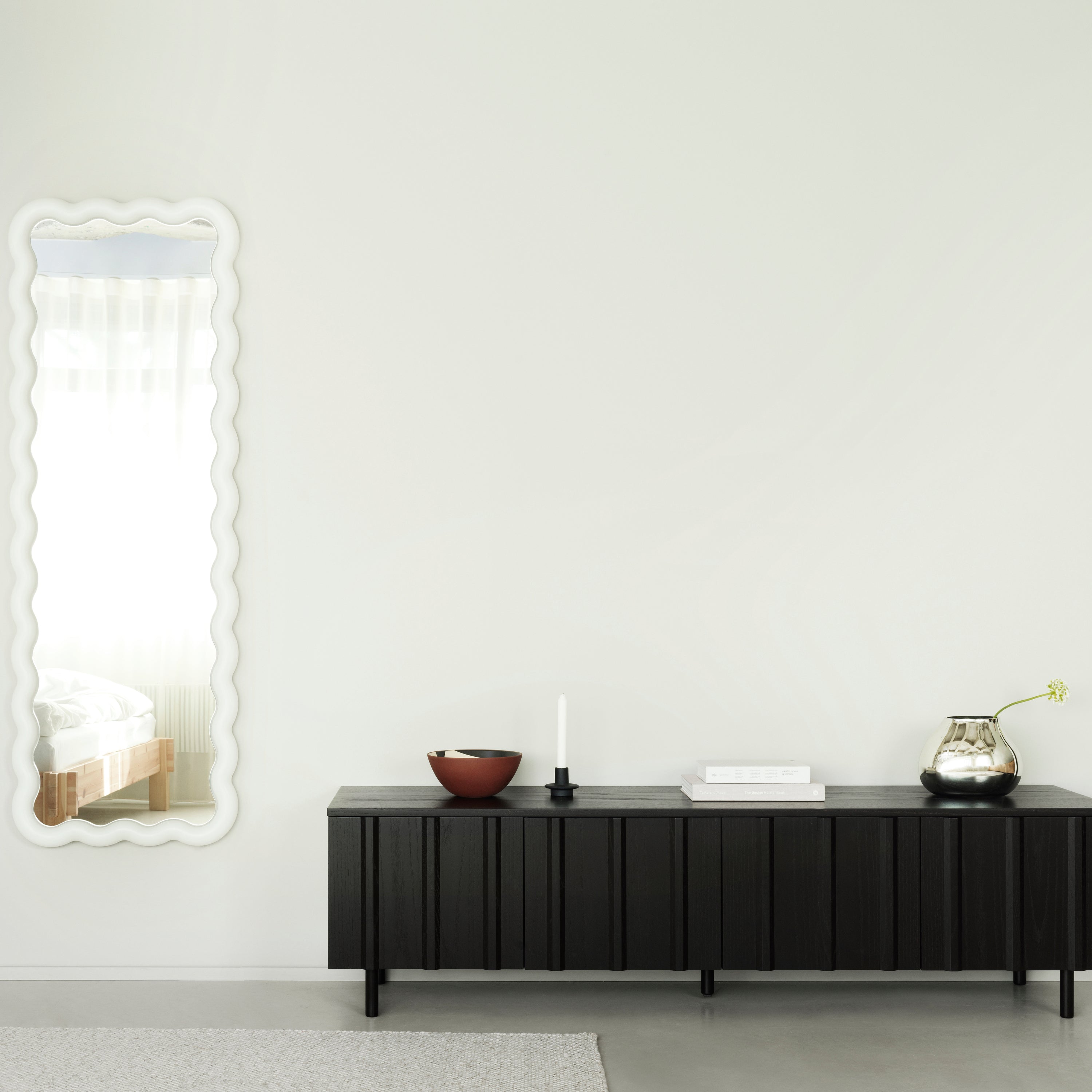 Normann Copenhagen Rib Dressoir - Eiken - Zwart