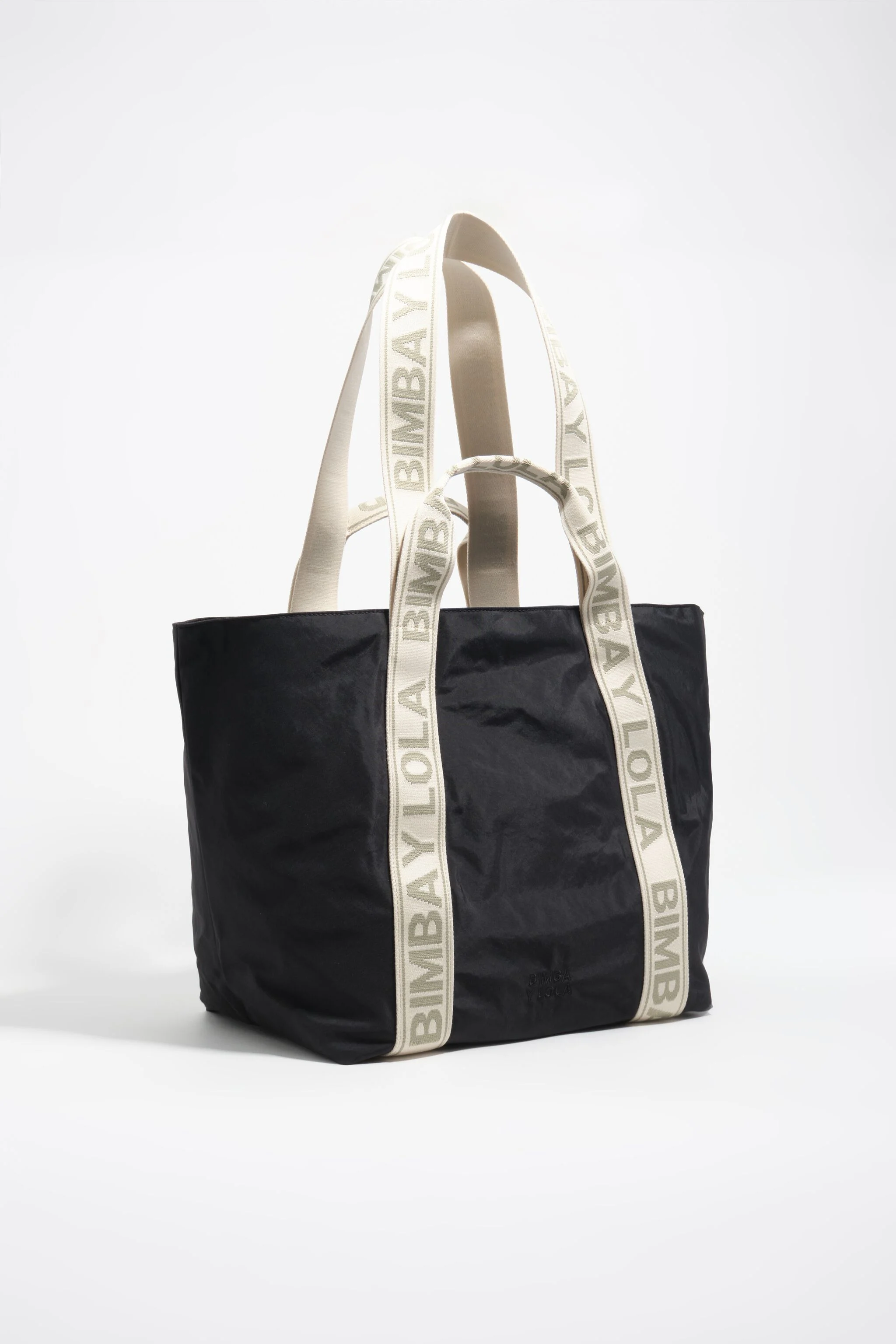 Bolsa grande de náilon grafite