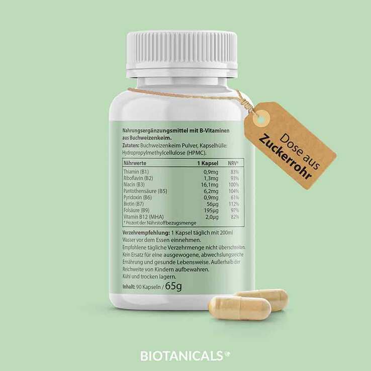 Biotanicals Vitamin B Kapseln, 90 St
