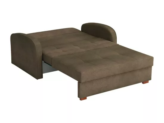Canapé convertible Columbus 115, Boîte de literie, 85x133x98cm, Mobilier déjà assemblé