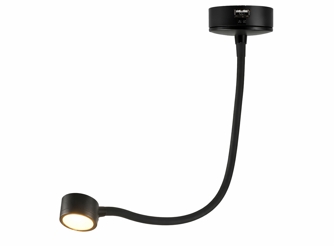 BBA Cantanzaro met USB-A laadpoort flexibele opbouwspot