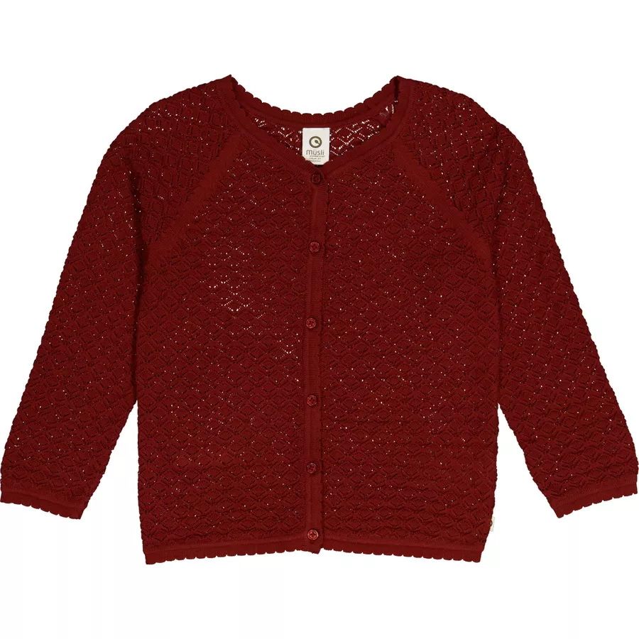 Müsli Strickjacke Russet