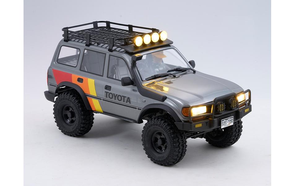 Scale Crawler Toyota Land Cruiser 80 Grau 1:10, ARTR<br>RC Crawler im Massstab 1:10