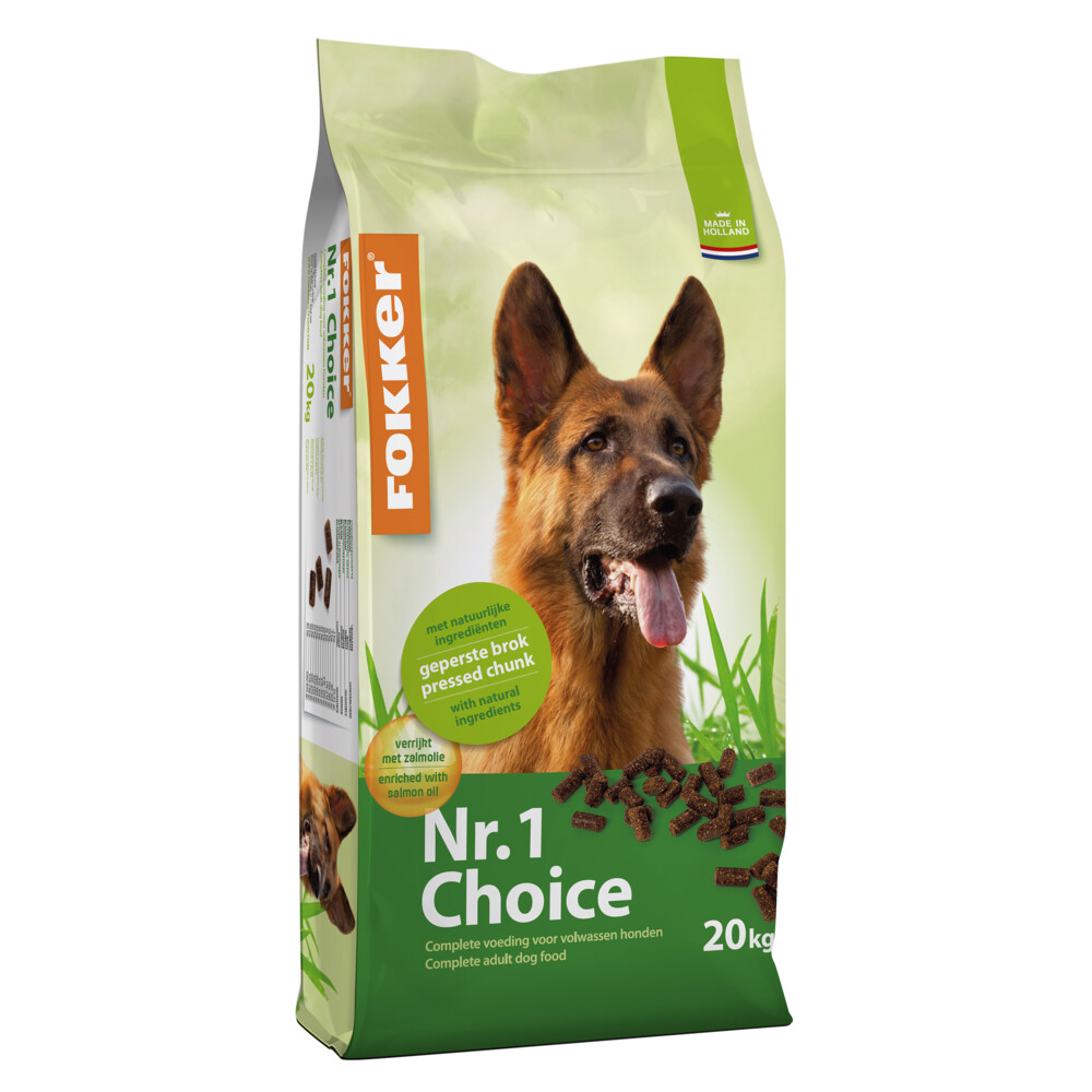 Fokker Hondenvoer Dog Nr. 1 Choice20 kg
