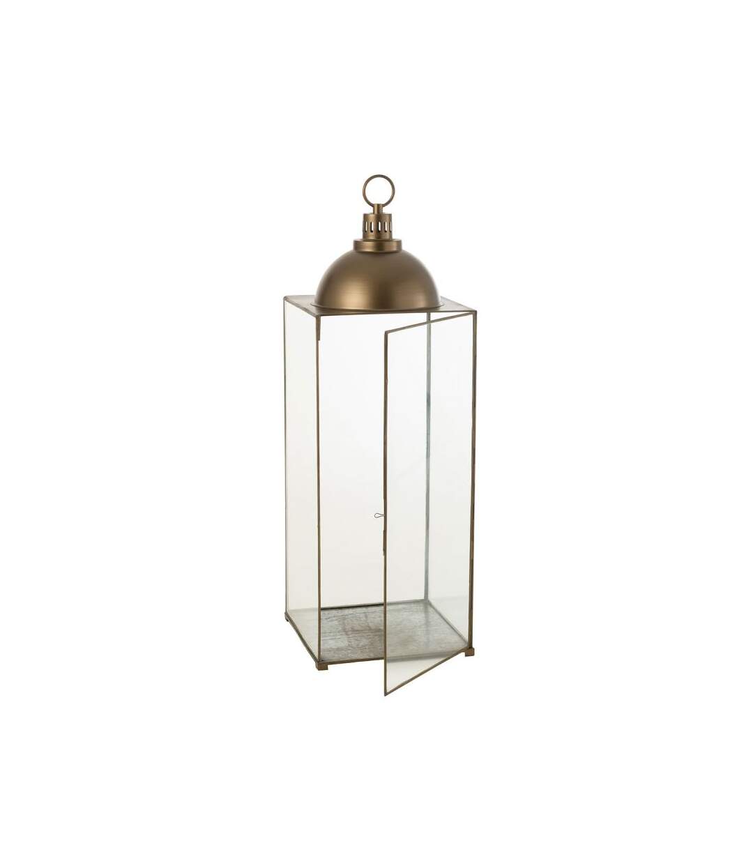 Paris Prix - Lanterne Design En Verre hagrid 121cm Bronze