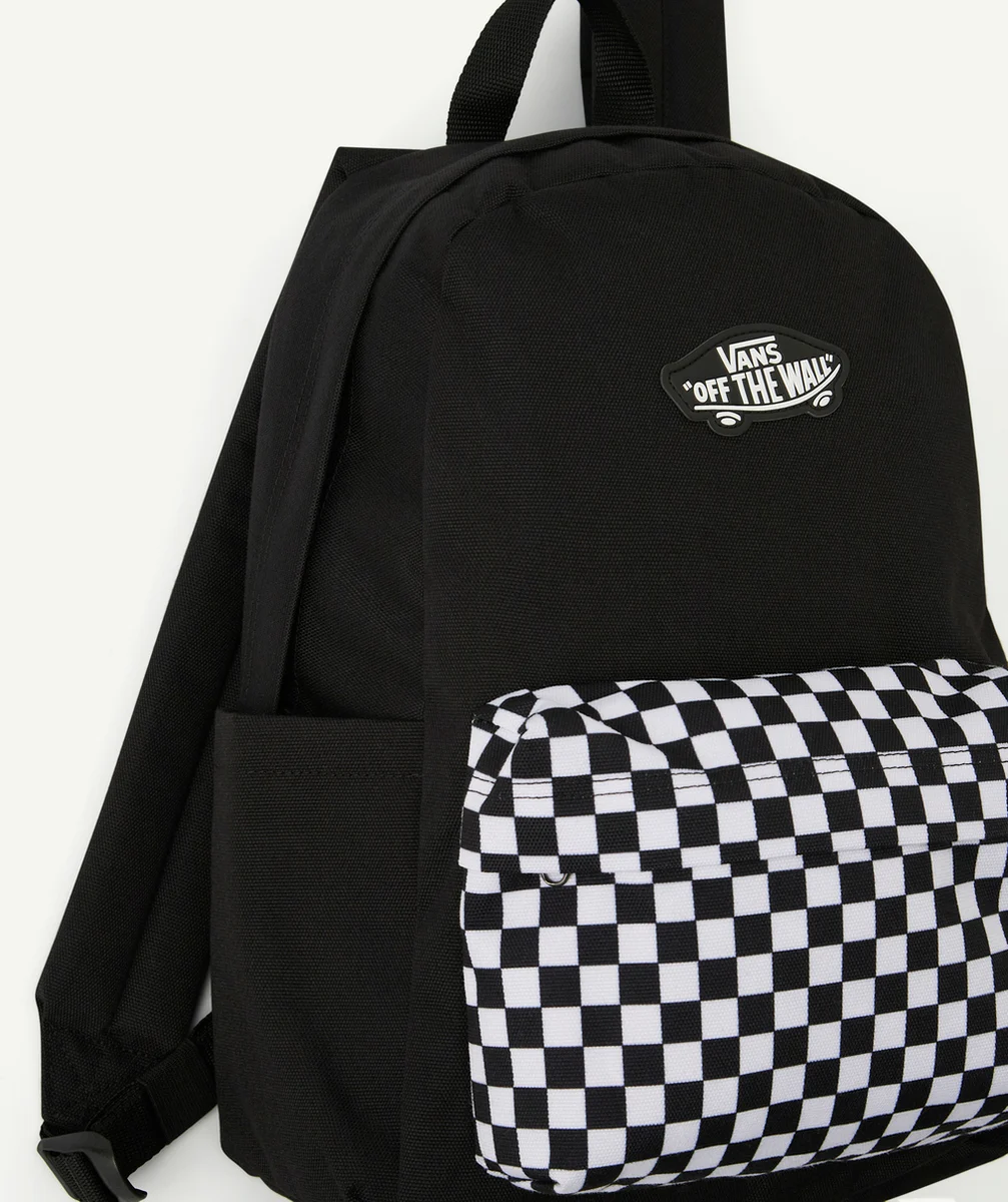 VANSSAC À DOS OLD SKOOL GROM AVEC DAMIER NOIR ET BLANC