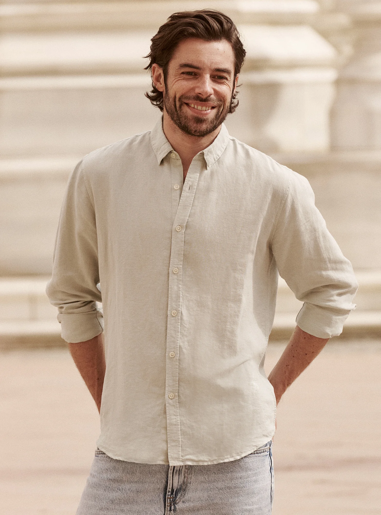Chemise Mercer Givre