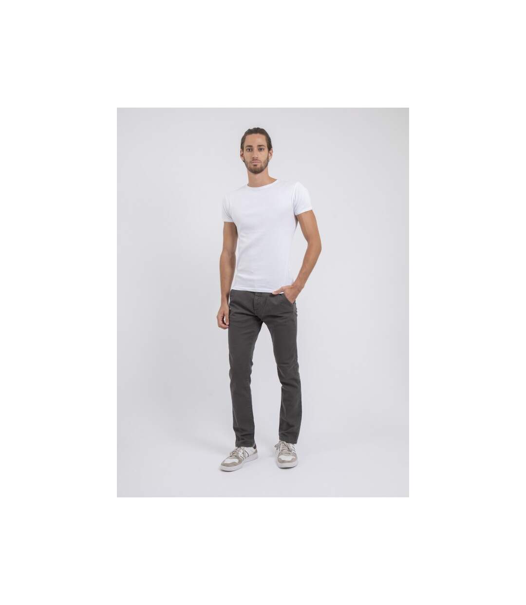 Pantalon chino coupe ajustée VALBACOL