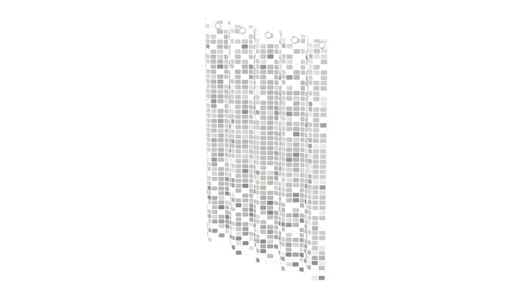 Duschvorhang Mosaik 180 x 200 cm