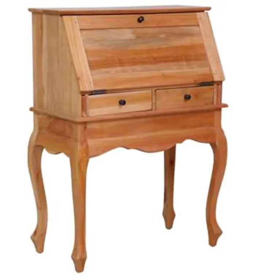 vidaXL - Secretaire - Bruin - Hout