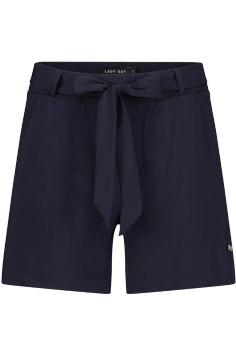 Lady Day blauwe dames korte broek