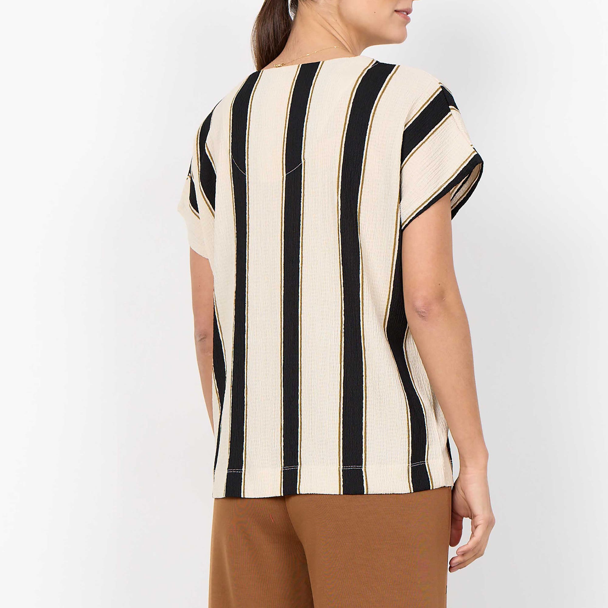 T-shirt Femme beige