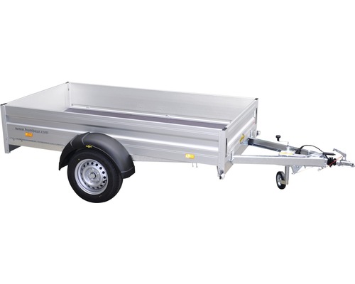 Humbaur enkelassige aanhangwagen Heavy 2510 x 1310 x 350 mm geremd toegestaan totaalgewicht 1500 kg