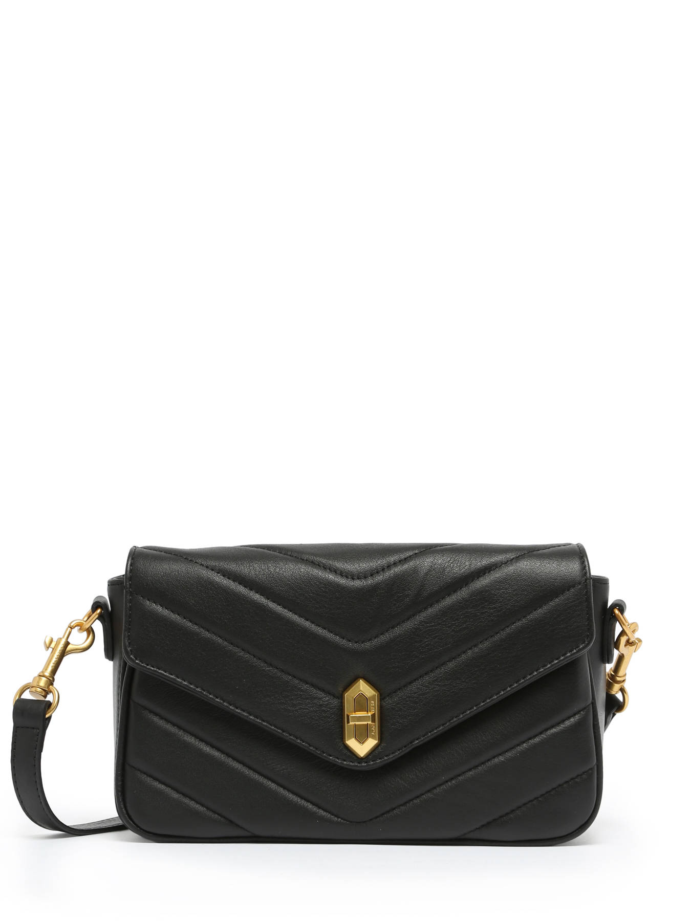 Sac bandoulire Soft matelasse cuir LANCASTER