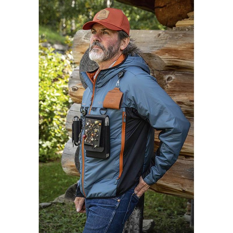 Doudoune Homme Devaux Rift'fly - Orange/Bleu