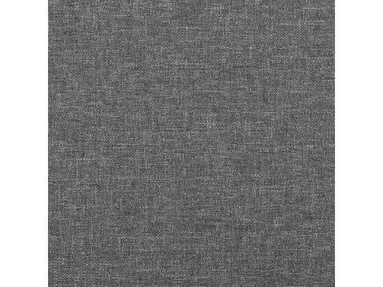 Repose-pied Gris clair 60x60x36 cm Tissu