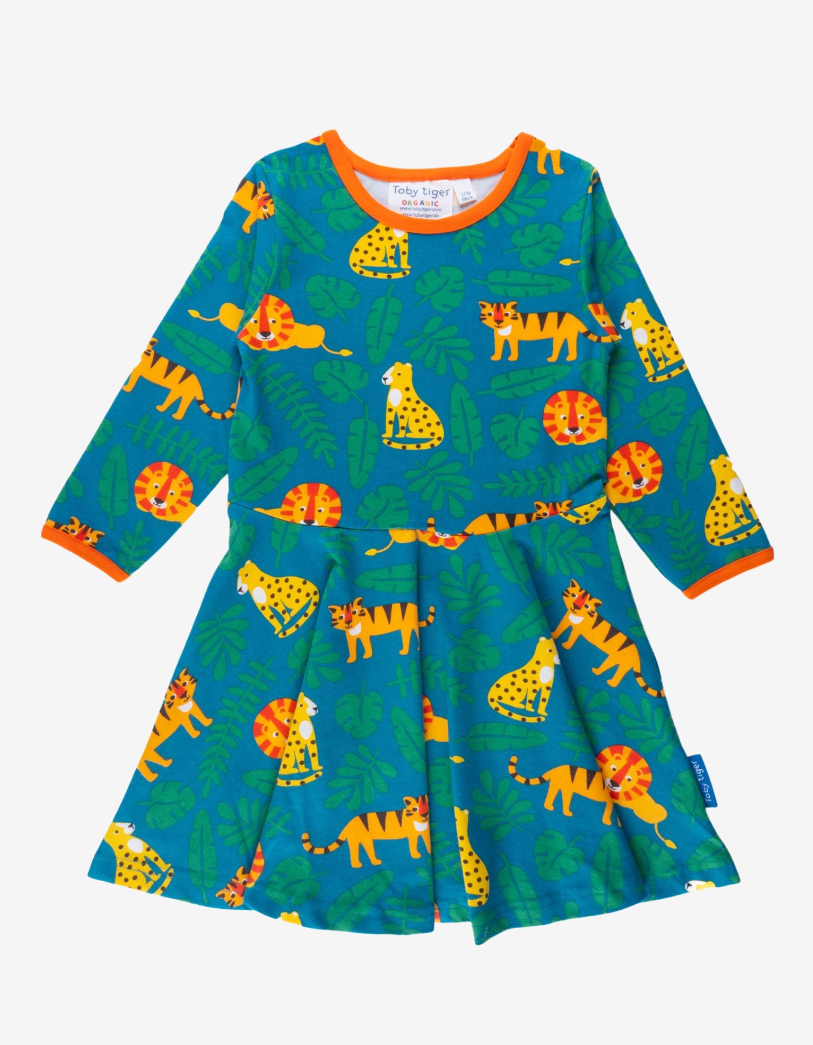 Toby Tiger Skater Kleid mit Raubkatzen Motiv