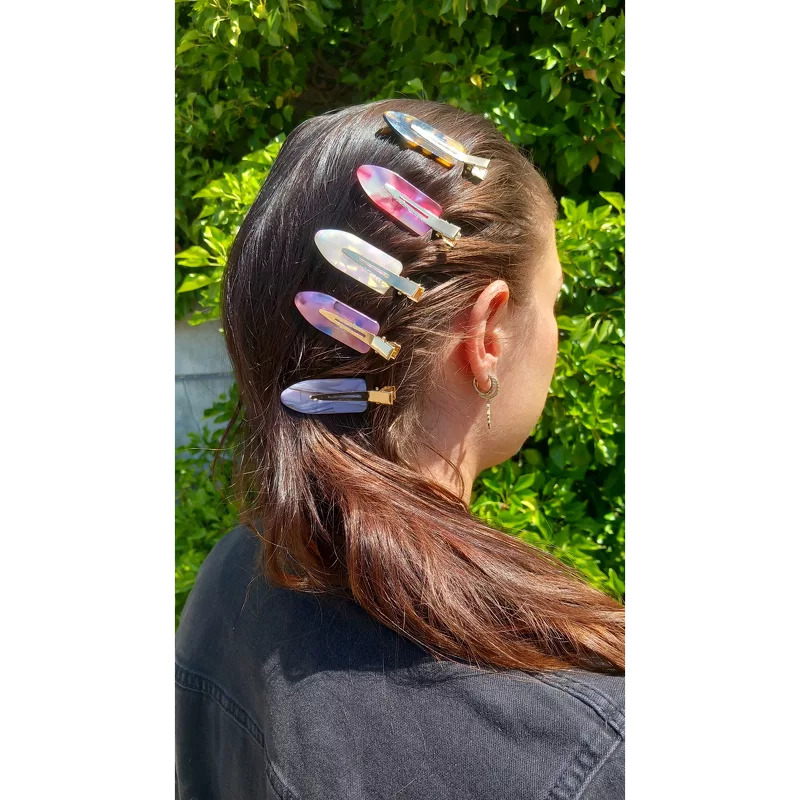 NICMA Styling Creaseless Clips 5-pack – Medium – Galaxy Mixed
