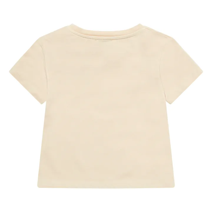 Weekend House T-Shirt Baby Things I Like Coton Bio | Crème