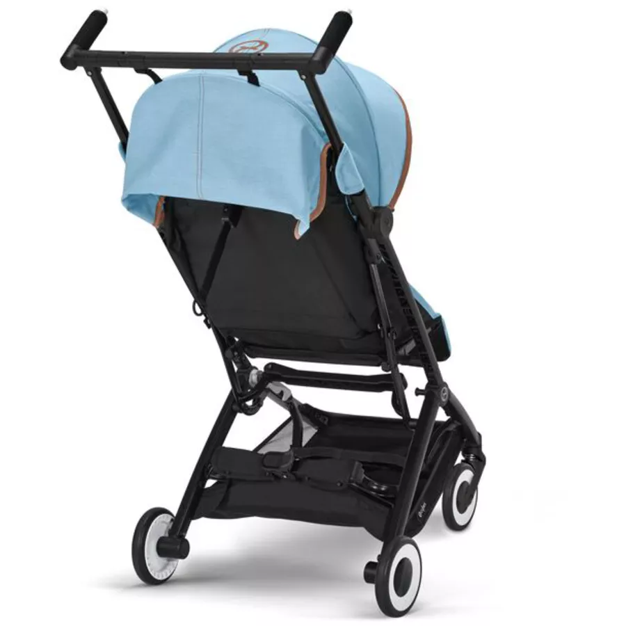 cybex GOLD Buggy Libelle Beach Blue inklusive Babyschale Cloud G i-Size Lava Grey und Adapter