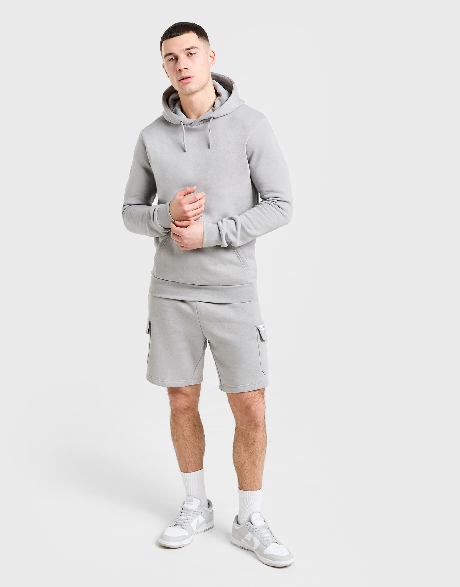 McKenzie Ensemble Short Cargo/Sweat à Capuche Homme