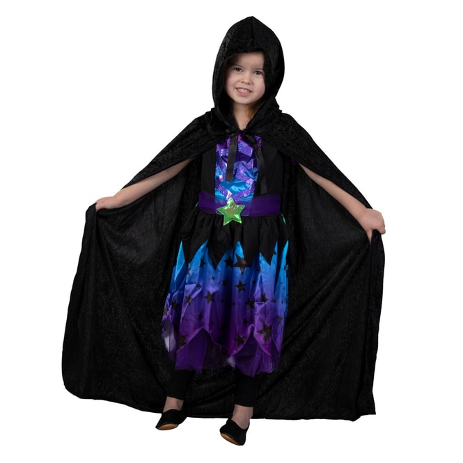 Cape - für Kinder - Samt - schwarz