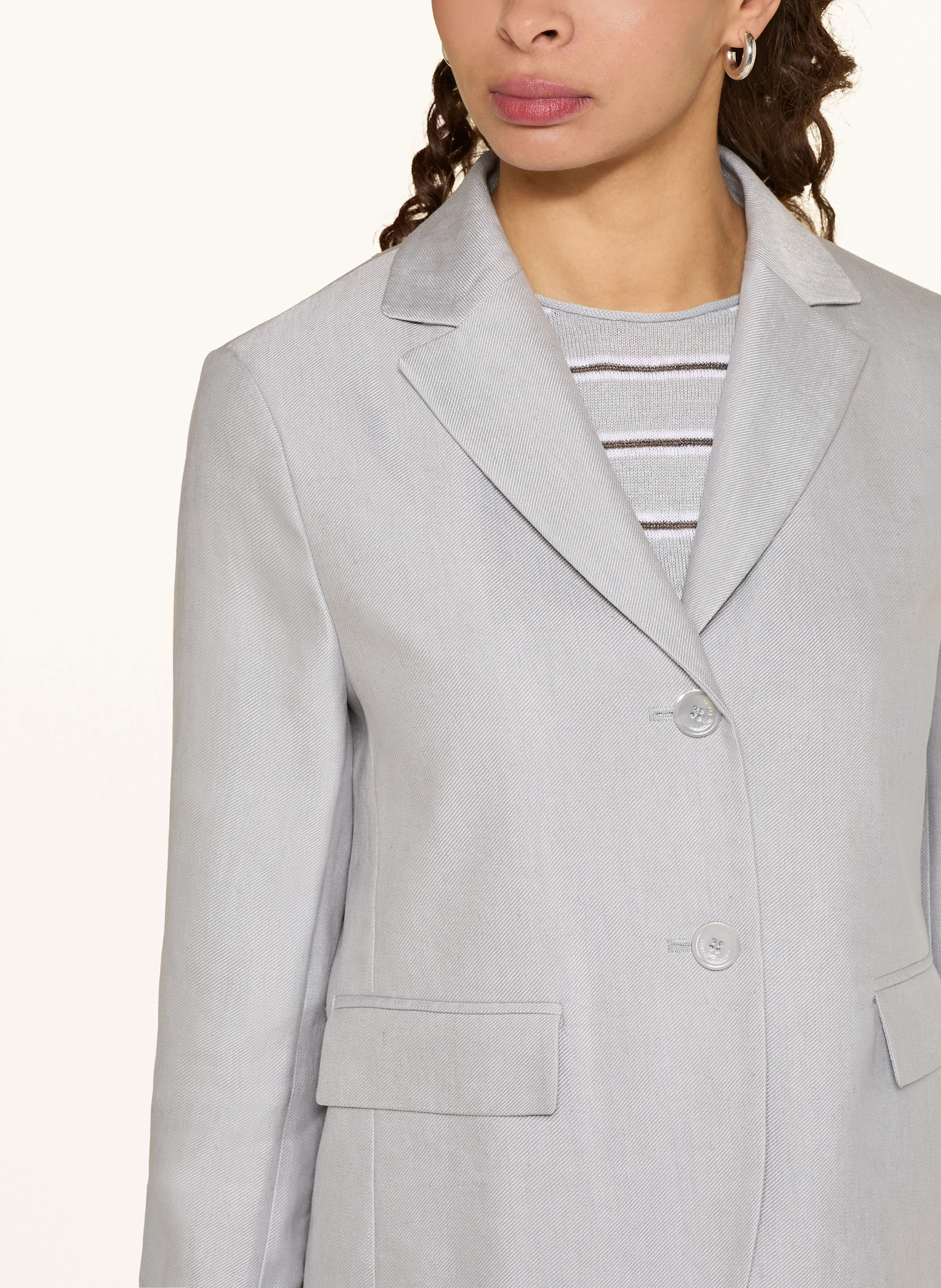 LUISA CERANO Blazer mit Leinen