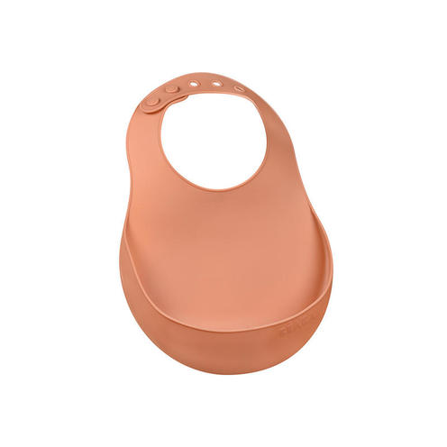 Bavoir silicone Terracotta - BEABA