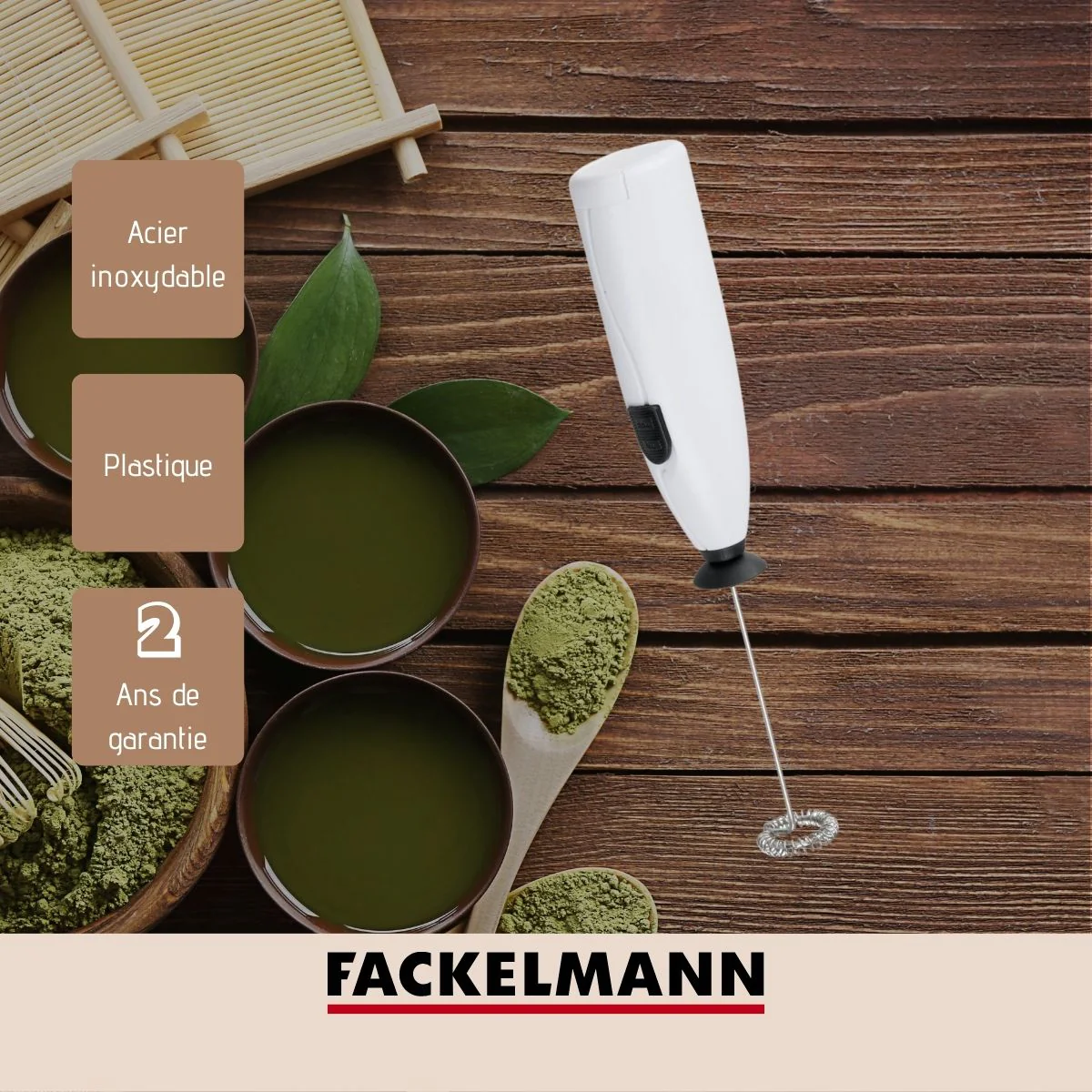 Mousseur à lait Petit déjeuner Fackelmann
