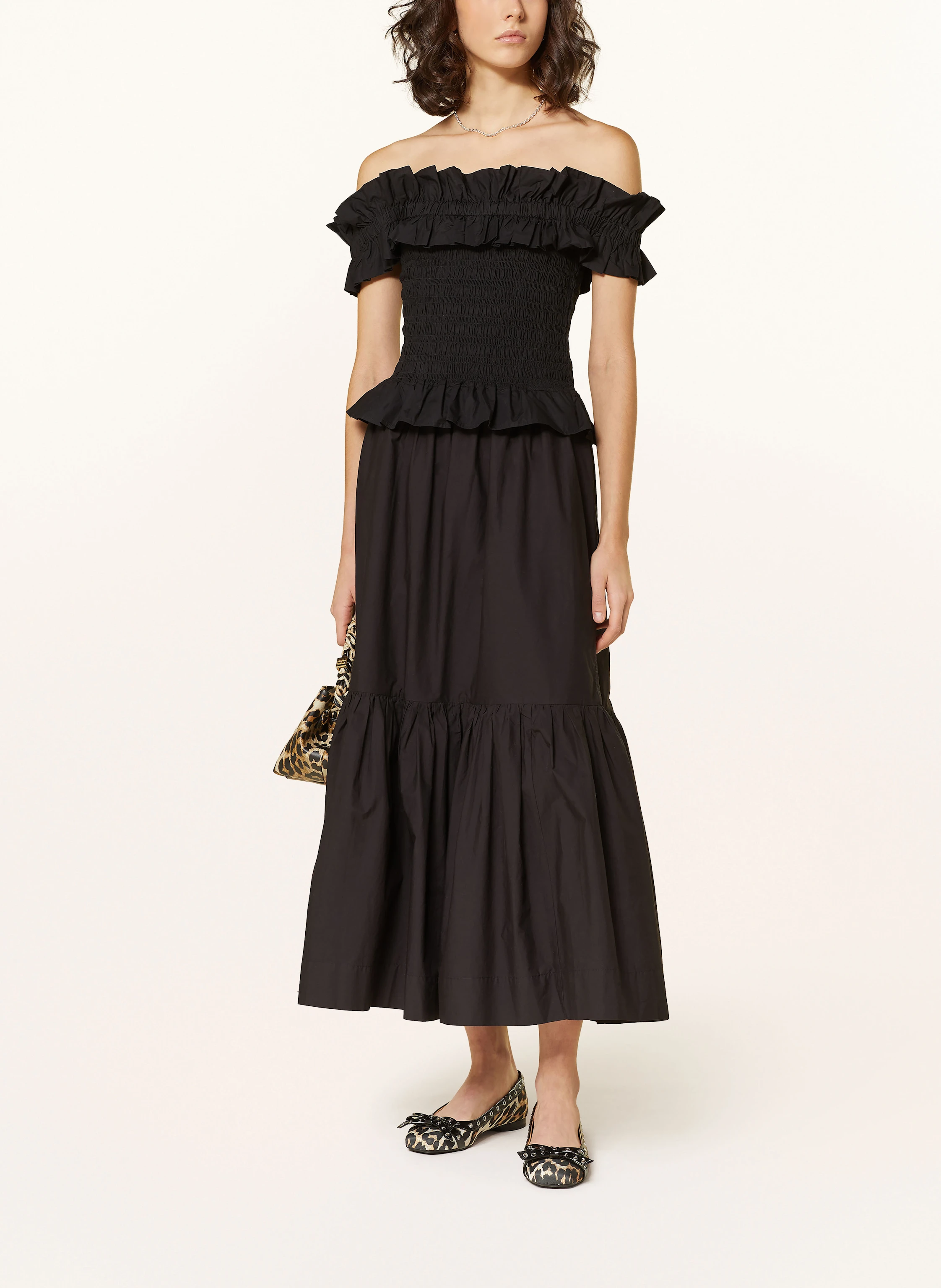 GANNI Off-Shoulder-Top