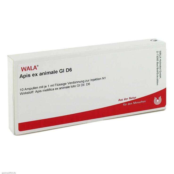 Apis ex animale GL D 6 Ampullen, 10X1 ml