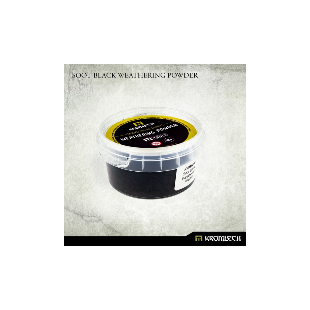 Soot Black Weathering Powder
