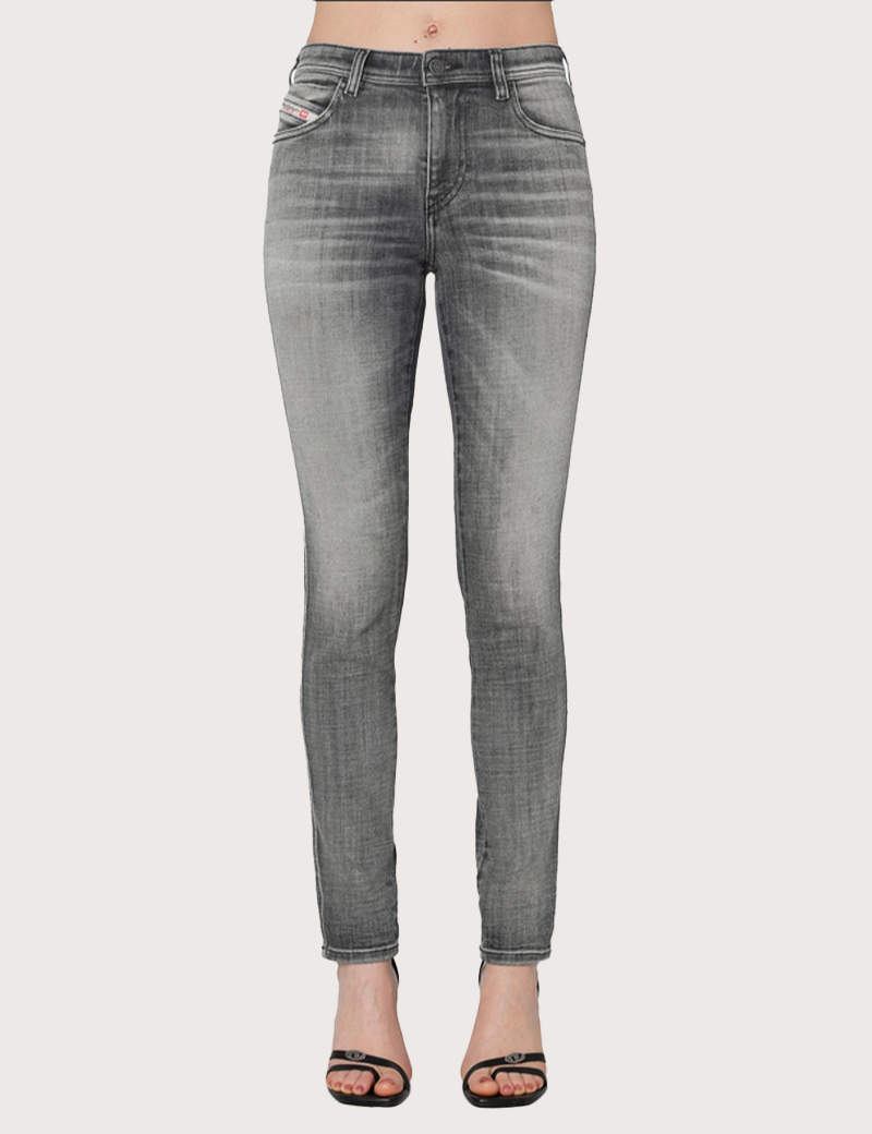 DIESEL JEAN FEMME SKINNY BABHILA 9E71 GRIS