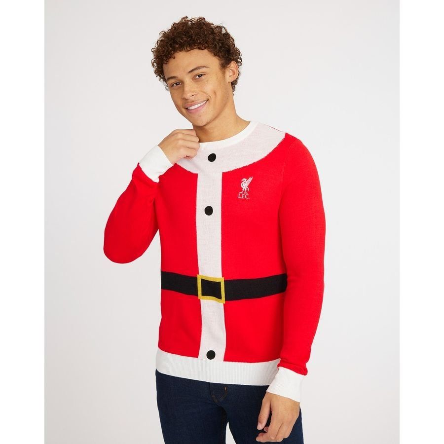 Liverpool Pull de Noël Père Noël - Rouge