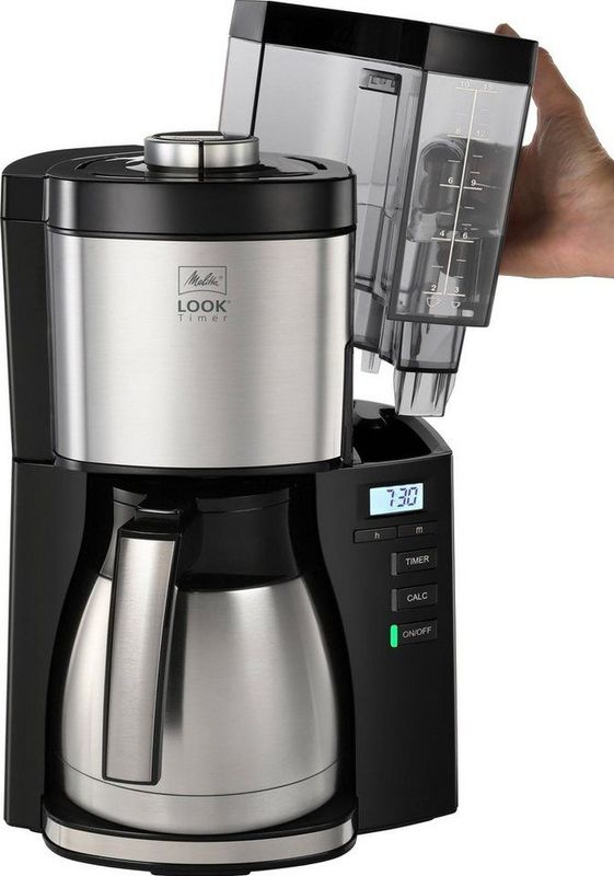 Melitta - Look Term Timer - Koffiezetapparaat - RVS/Zwart