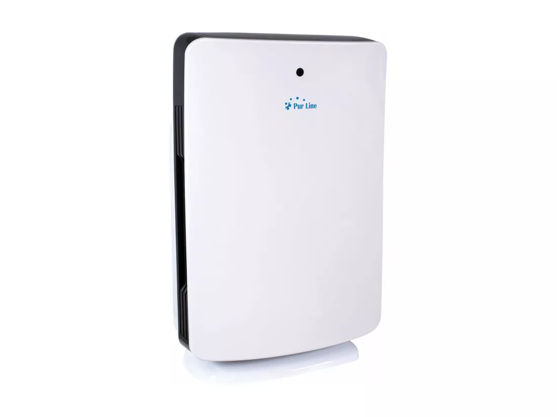 Purificateur d'air avec filtre HEPA, PM2, ioniseur, écran tactile LED, 3 vitesses et mode AUTO pour 40m2