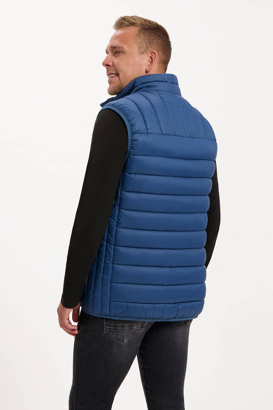 Kjelvik bodywarmer Dean blauw
