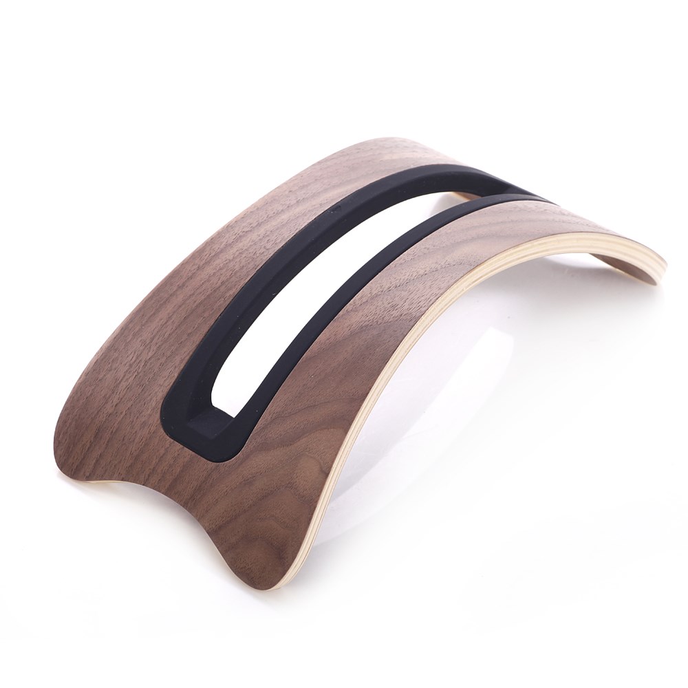 Echt Holz Tablet / Laptop Ständer Halter für iPad / MacBook Pro / Air / usw. - Dunkelbraun