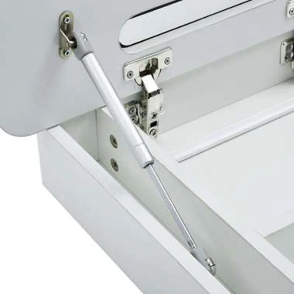 vidaXL - Badkamerkast - Wit - MDF