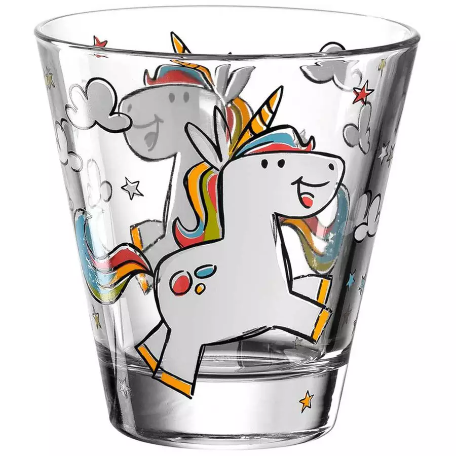 Leonardo Kinderbecher Bambini 215 ml 6er Set weiß