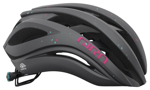 Casque Femme Giro Aether Mips Gris Rose