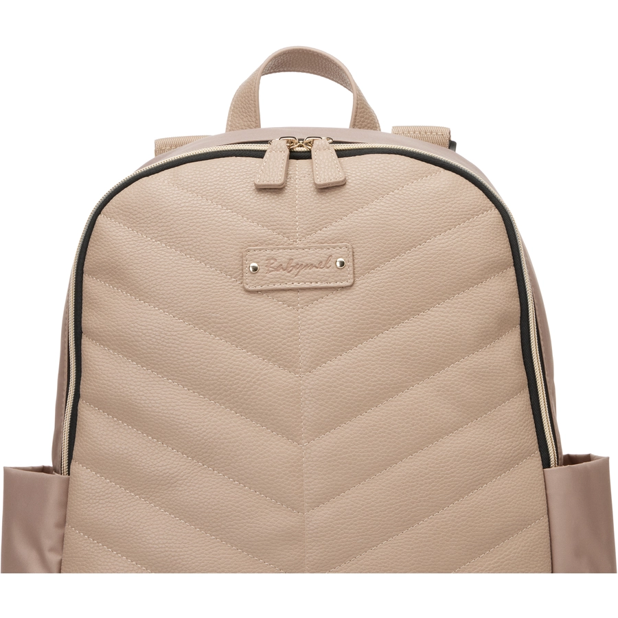 Babymel Wickelrucksack Gabby Vegan Leather Almond