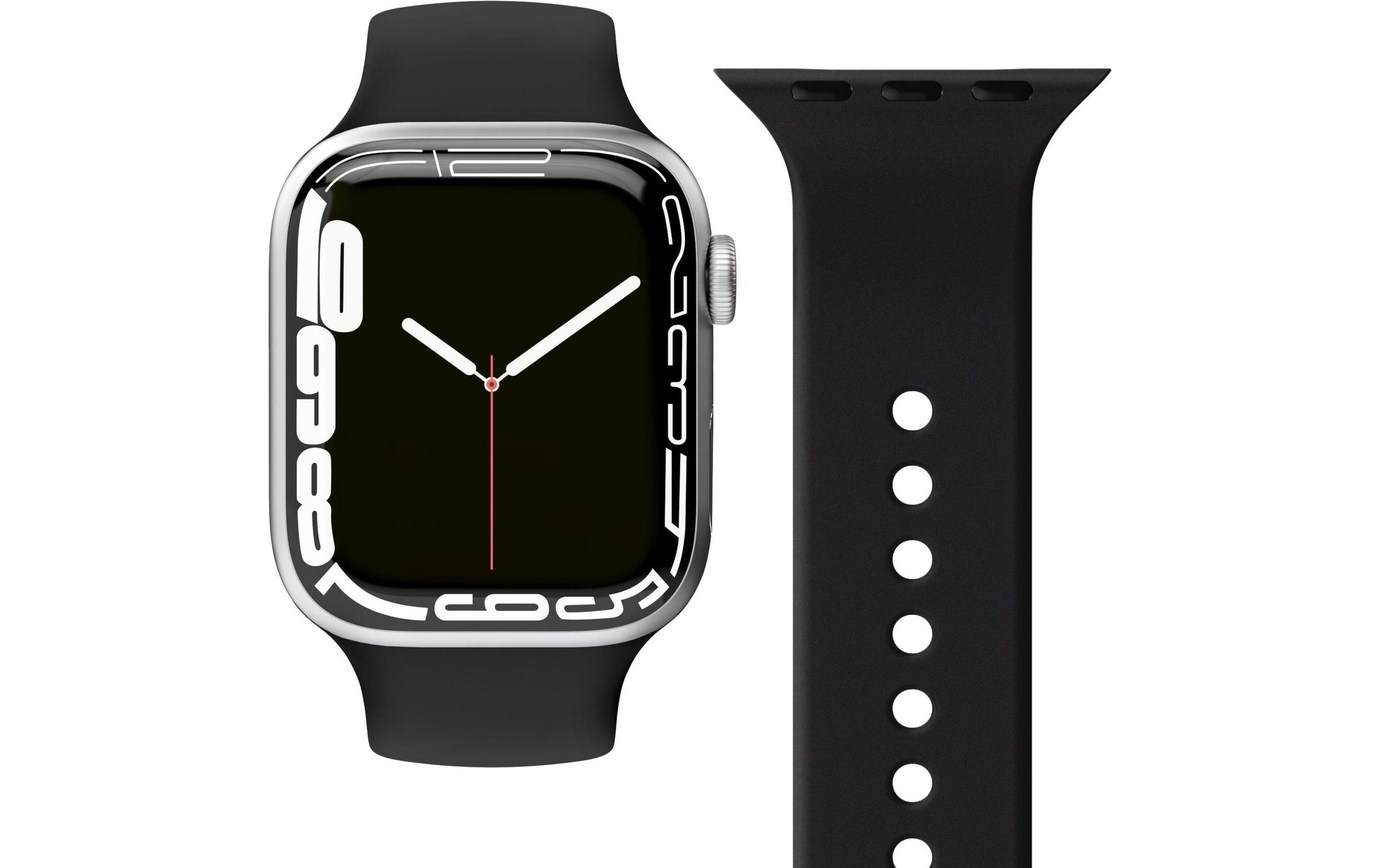 VONMÄHLEN Uhrenarmband »Band Apple Watch 42/44/45/49 Black«