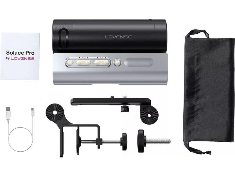 Lovense Masturbator Solace Pro Schwarz Automatischer Masturbator