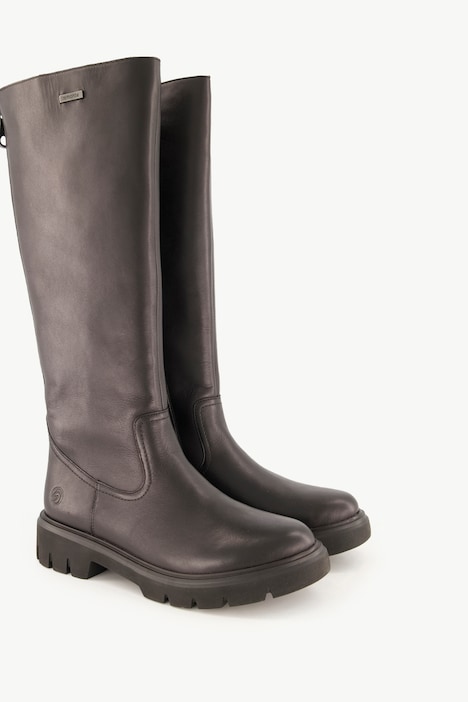 Remonte Lederstiefel, Zipper, Lammwollfutter, Weite G