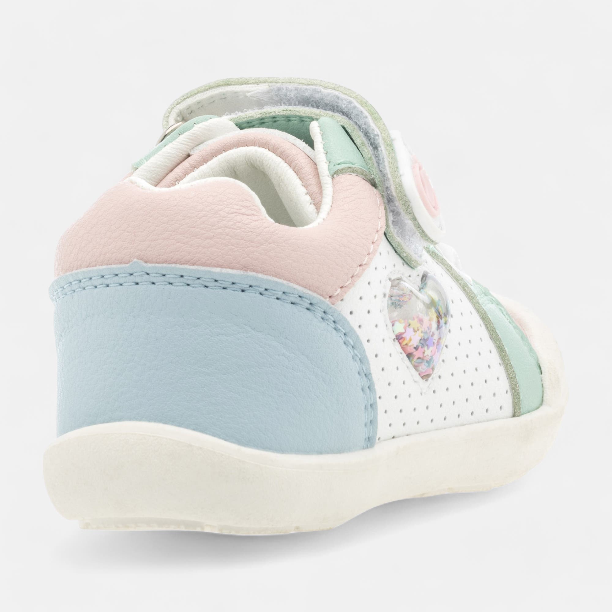 Baskets hautes Bébé fille blanc