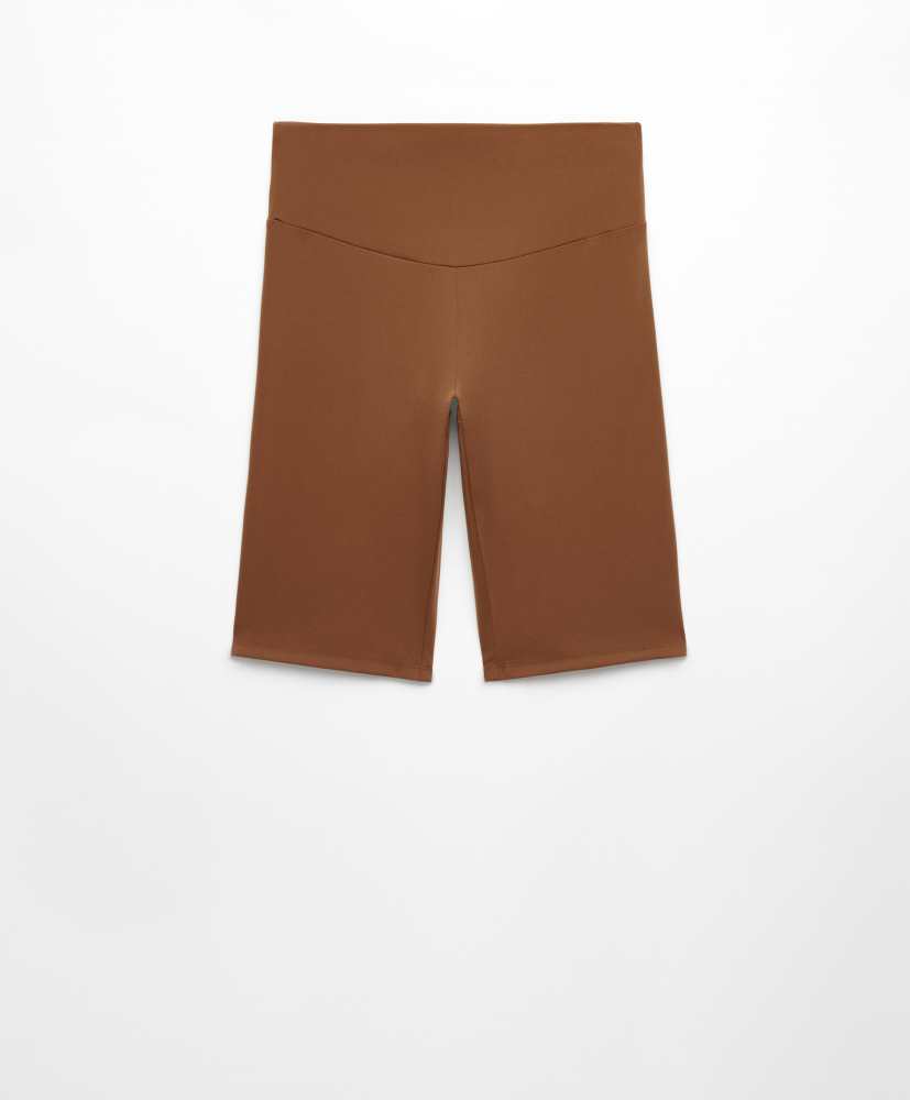 Calça legging de ciclismo Comfortlux de cintura alta, 25 cm