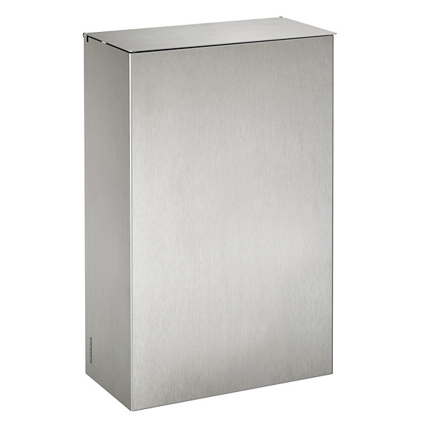 ROSSIGNOL Poubelle murale 10 L - axos - inox brosse