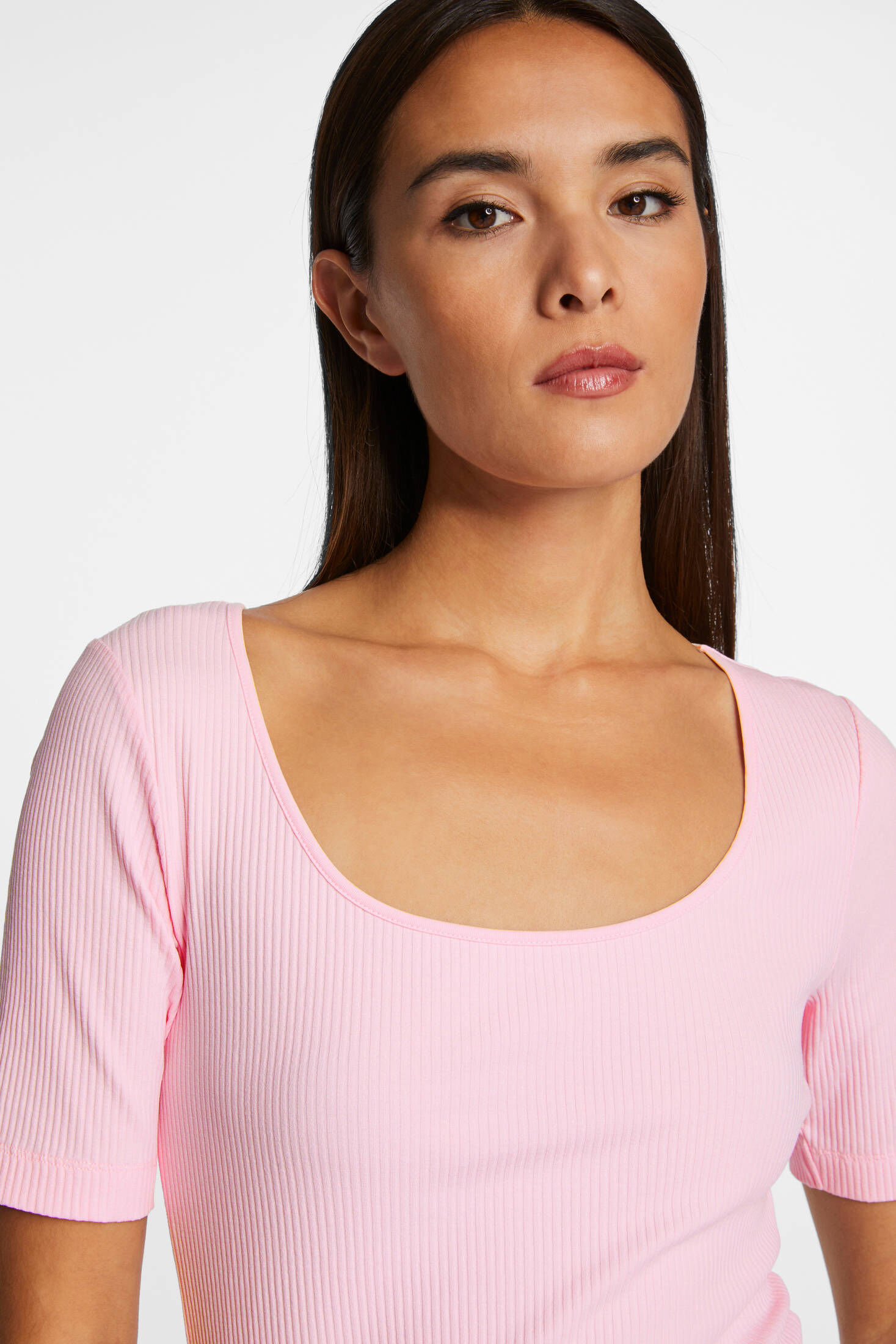 Rich & Royal| Damen T-Shirt ORGANIC RIB SHIRT