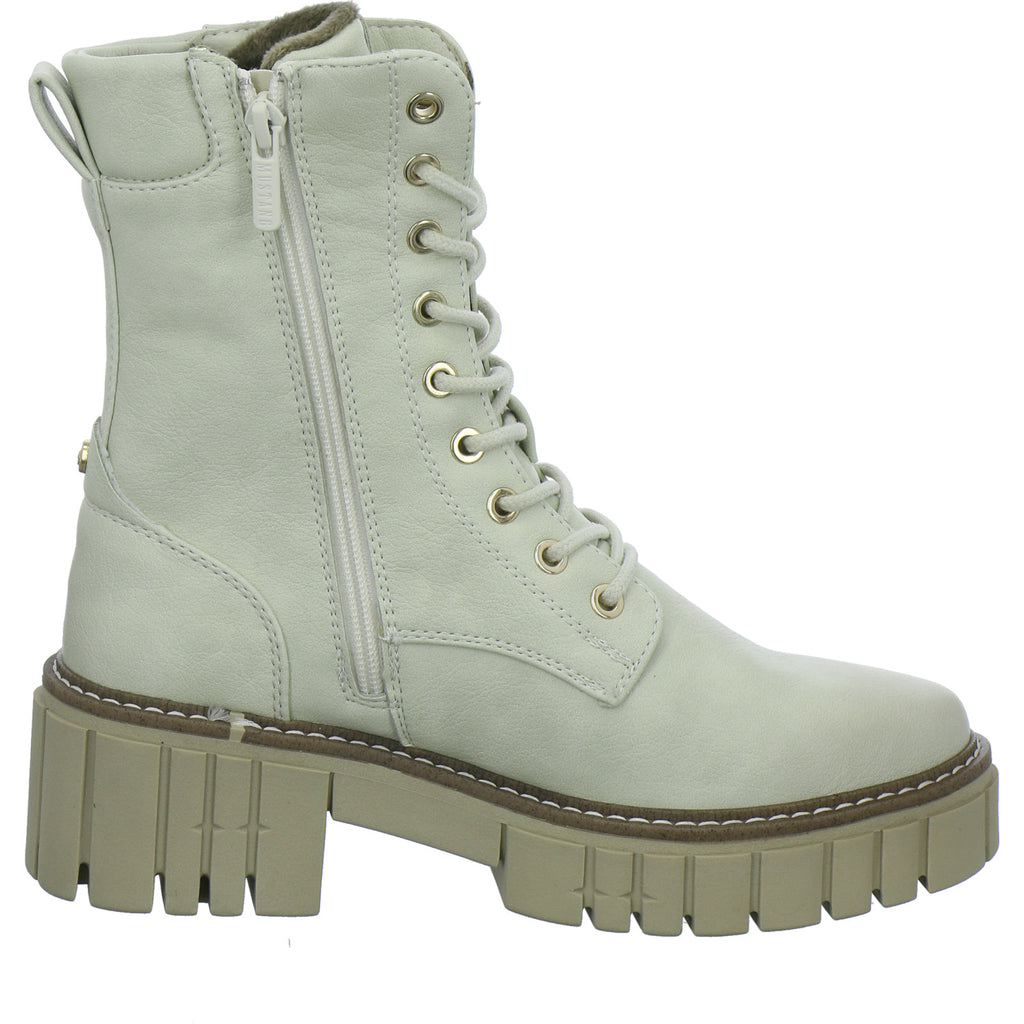 Mustang Stiefel Damen Beige